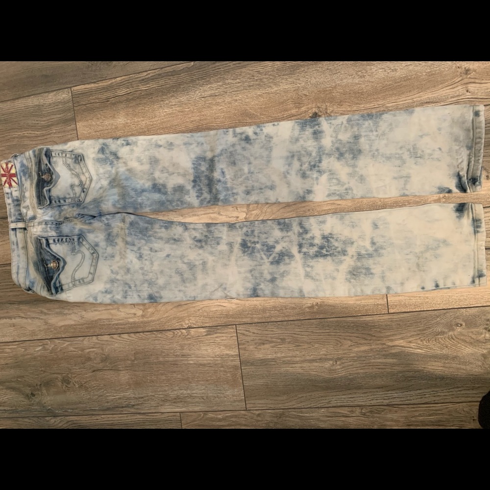 Machine-Acid Washed Jeans - Picture 5 of 6